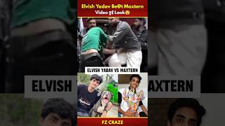 Elvish Yadav amp Maxtern Fight Viral Video😲 Elvish Yadav Vs Maxtern trending elvishyadav shorts [upl. by Ymmas287]