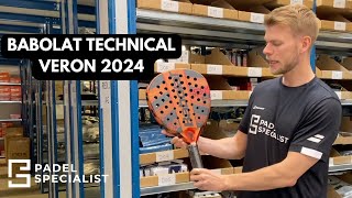 Babolat Technical Veron 2024 Test amp Guide [upl. by Luapnaes]