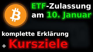 Bitcoin die große ETFErklärung und KursZiele  es wird anders kommen [upl. by Pelagi958]