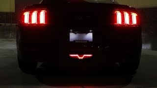 Full LED Reverse LightRear Fog Lamp For 2015up Ford Mustang [upl. by Hylan254]