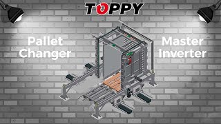 Cambio pallet Toppy Master Inverter SLITTAMENTO LATERALE [upl. by Rubma]