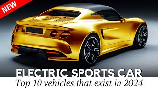 AllNew Sports Cars of 2024 Best Coupes with Electric Powertrains [upl. by Dedric496]