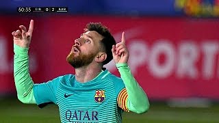 Lionel Messi vs SD Eibar Away 1617 HD 1080i By IramMessiTV [upl. by Kayle]