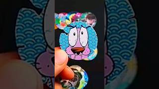 2013 COURAGE THE COWARDLY DOG CARTOON NETWORK TAZOS nostalgia 2000s shorts [upl. by Morganstein]