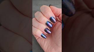 Multichrome Smoosh Nail Art  Orangeandshinynails [upl. by Sydney820]