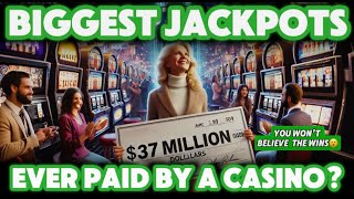 Biggest Jackpots Ever Paid Out by a Casino – You Wont Believe These Wins [upl. by Lleval]