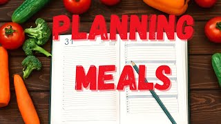 PLANNING MEALSMENU PLANNING Grade 5 lesson [upl. by Adaynek]