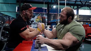 CYPLENKOV vs SMAEV vs AKIMBO 69  Arm Wrestling [upl. by Parhe477]