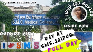 SMS medical college Jaipur 🩺⚕️🥼 full day [upl. by Annadiane632]