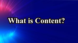 What is Content  How to use ChatGPT and Google Bard [upl. by Esdras]