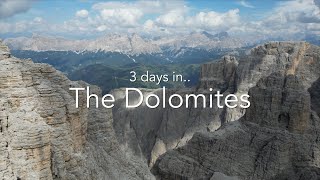 3 Days in The Dolomites [upl. by Mackenzie114]