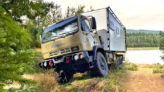 The ULTIMATE 6x6 Acela Expedition Camper by Overland Adventure Trucks [upl. by Nodnal]