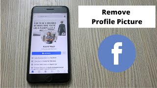 How to Remove Profile Picture on Facebook on Phone [upl. by Wershba]