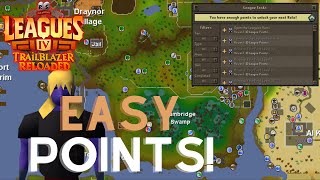 Starting point strategy 1 hour  task spreadsheet  Leagues 4 trailblazer [upl. by Manson]