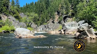 Backcountry Packraft Fly Fishing  Middle Fork Feather River  The Lost Sierra [upl. by Repotsirhc]