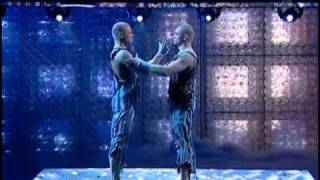 Grynchenko BrothersDUO ACROBATS RUSSIA GOT TALENT 2010 [upl. by Sherlocke]