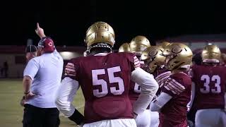 Harnett Central Football Highlights vs Overhills [upl. by Stratton766]