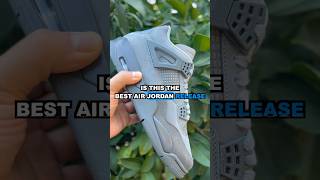 AIR JORDAN 4 WET CEMENT PARIS OLYMPICS INHAND LOOK  SHORT REVIEW 👀 [upl. by Nikkie385]