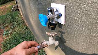 Outdoor Spigot Replacement  Sharkbite Frost Free  Hose Bibb  Sillcock [upl. by Deedee284]