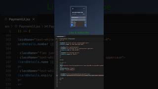 Interactive Credit Card UI with Flip Animation  React  Framer Motionshortsvideosdeveloperxon [upl. by Sillig238]