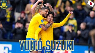 Yuito Suzuki 20232024  SkillsampHighlights  GoalsampAssists  Brøndby IF [upl. by Nollid]