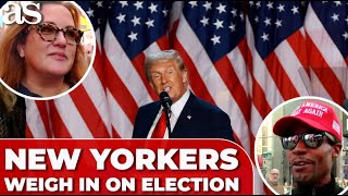 This NATION voted without a CONSCIENCE  New Yorkers and tourists weigh in on ELECTION [upl. by Ynnhoj]