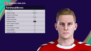 PES 2021 DANIEL AGGER  DENMARK CLASSIC PS4 [upl. by Oneida]