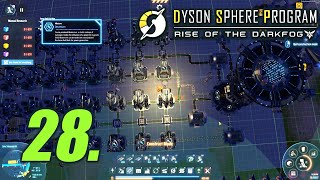 Fractionator Loop  Lets Play Dyson Sphere Program Rise of the Dark Fog Part 28 [upl. by Atsev]