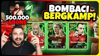 BOMBACI BERGKAMP amp 105 LAW TOP AÇILIMI 500000 ABONE OLDUK🥳 eFootball Mobile 2025 [upl. by Drallim]