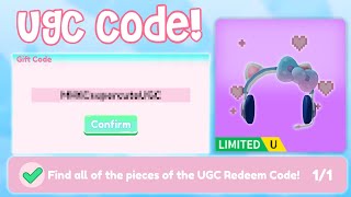 RARE UGC Code Locations  50th Anniversary Limited Headphones  Roblox My Hello Kitty Cafe  Riivv3r [upl. by At224]