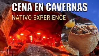 Cena en las Cavernas del Calafate NATIVO EXPERIENCE [upl. by Ludwigg]