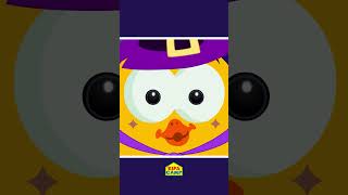 Funny Halloween Finger Family Song with Lucky Ducky shorts fingerfamily campoinfantil [upl. by Amik976]