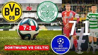 Borussia Dortmund vs Celtic 71 Live Stream Champions League Football Match Score 2024 Highlights FC [upl. by Harrow]