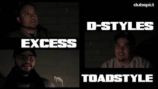 Rock Hard Bastards Excess DStyles  Toadstyle Talk Turntablism Performance Production [upl. by Annaerdna]