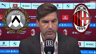 INCREDIBILE NON CREDERAI A COSA HA DETTO FONSECA DOPO LA VITTORIA CONTRO LUDINESE MILAN NOTIZIE [upl. by Sremlahc147]