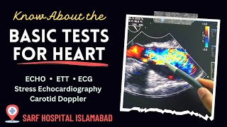 What is Echocardiography ECG ETT and Echocardiogram for Heart Disease Heart Check Up Tests [upl. by Barnett]