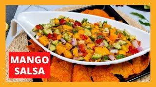 Mango Salsa Recipe By Jollys Food Factory [upl. by Woodhead]