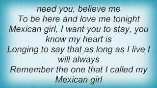 Smokie  Mexican Girl Lyrics [upl. by Raff]