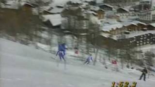 Albertville 1992 Ski curiosity rare skiers Czech TV [upl. by Ytissac]