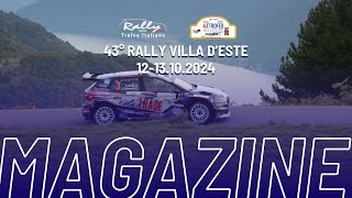 Trofeo Italiano Rally  MAGAZINE  43° Trofeo Villa DEste [upl. by Cower880]