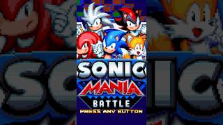 Sonic Mania  Top 3 Animated Cartoon Stories shorts [upl. by Winifred352]