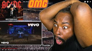 ACDC  Thunderstruck  Live At River Plate  REACTION  RAP FAN Reacts [upl. by Lorimer]