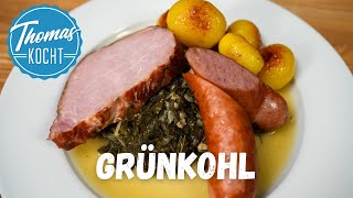 Lecker Grünkohl mit Kassler und Kohlwürsten [upl. by Blithe]