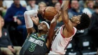 Blazers Upset Timberwolves Clingan amp Sharpe Lead Huge Victory  NBA Highlights [upl. by Annoerb]