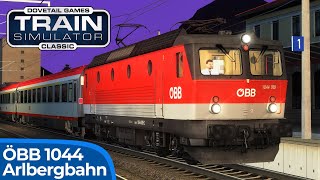 ÖBB 1044 Alpenstaubsauger  TRAIN SIMULATOR CLASSIC  Arlbergbahn Landeck Zams – Innsbruck [upl. by Sivatco]