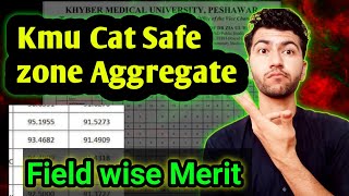 KMU CAT cut off Merit list 202425  Kmu cat Feild wise merit list kmucat [upl. by Anidal240]