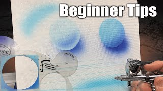 Airbrushing for Beginners  Easy tips [upl. by Airdnassac]