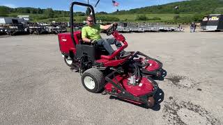 Toro Groundsmaster 3505D commercial front mount mower [upl. by Amitarp]