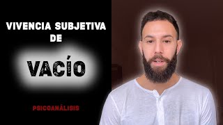 Vivencia Subjetiva de VACÍO sin sentido de la vida  Narcisista vs Esquizoide vs Depresivo [upl. by Toback463]