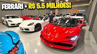 Loja SECRETA de Carros Esportivos em Balneário Camboriú FERRARI SF90 SILVERADO RS6 E MUITO MAIS [upl. by Anyalram414]